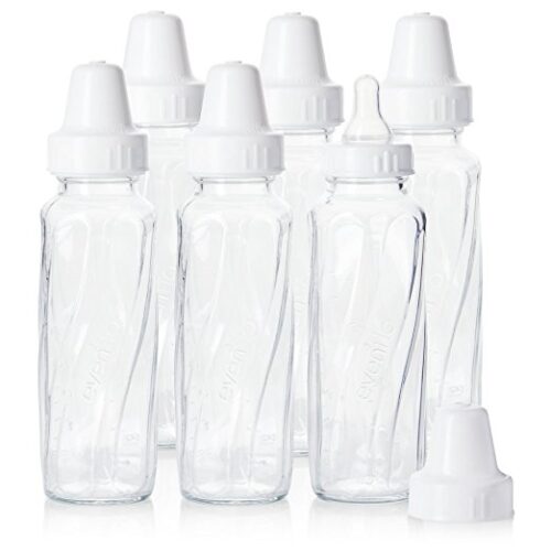 Evenflo Classic Baby Glass Bottle 8-Ounce