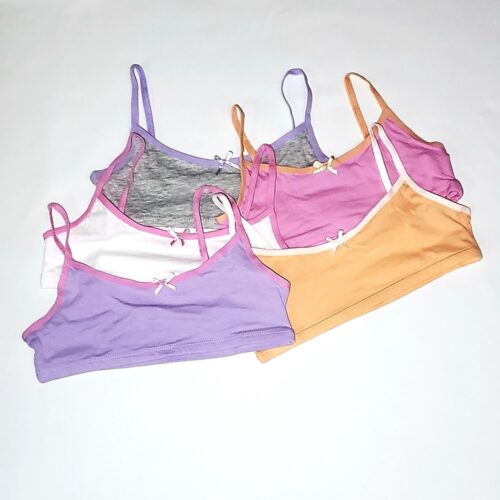 Girls Basic Cami Bras - Assorted Colors
