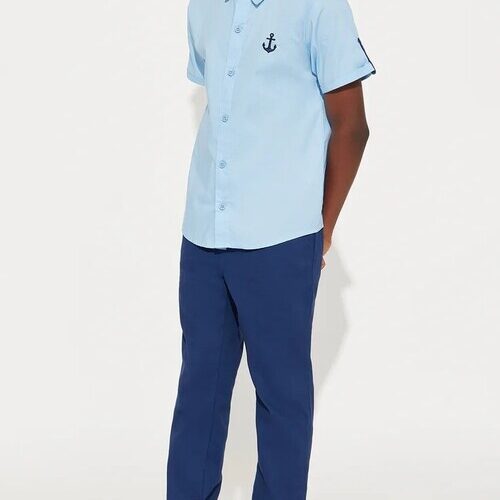 Boys Nautical Shirt and Jogger Set