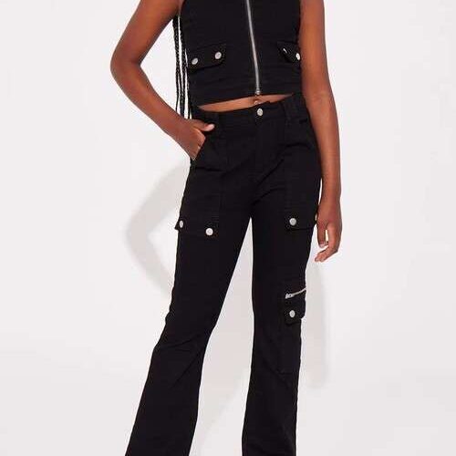 Girls Edgy Style Pant and Top Set