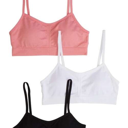 Girls Seamless Basic Cami Bras