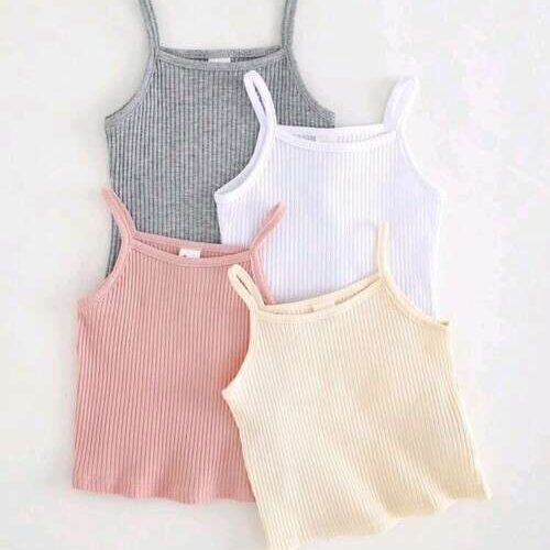 Baby Girl Casual Knit Camisole