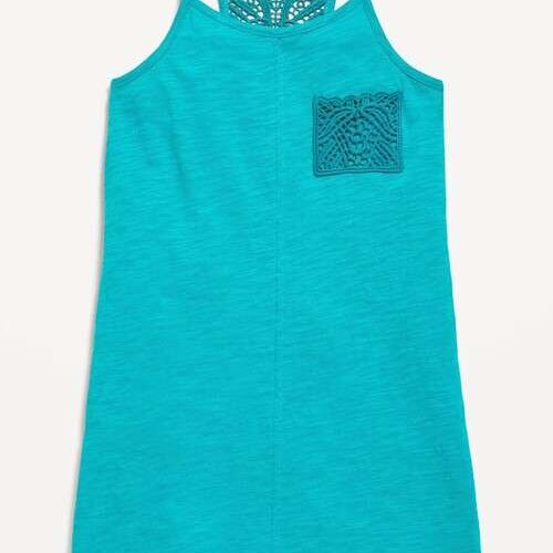 Toddler Girls Crochet Racerback Dress