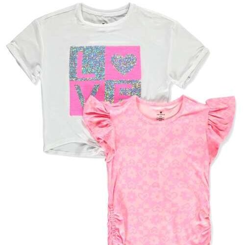 Toddler Girls One Step Up 2Pck T-Shirts