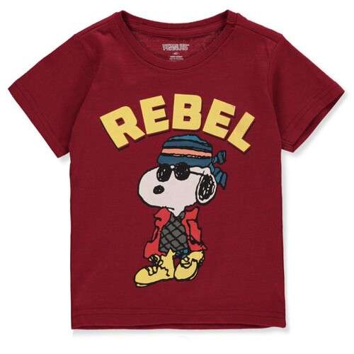 Toddler Boys Snoopy Rebel T-Shirt