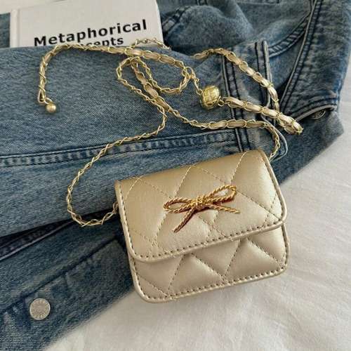 Structured Mini Shoulder Crossbody Bowknot Bag