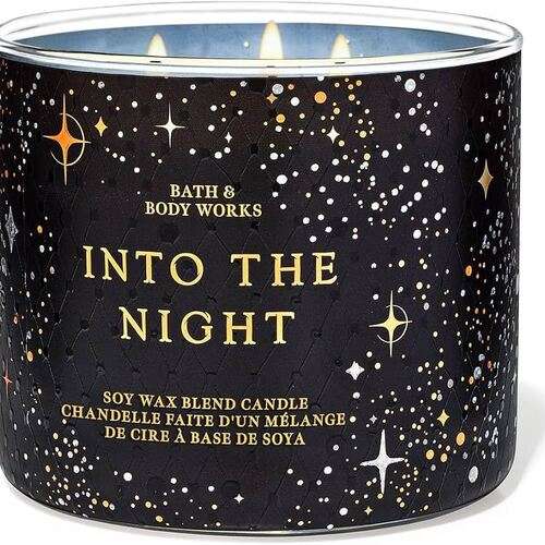 Bath and Body Works 3 Wick Candle - Into The Night
