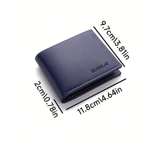 Boys Pu Leather Bifold Wallet