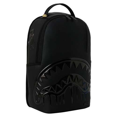 Sprayground Backpack - Glossy Bossy - Metallic Black
