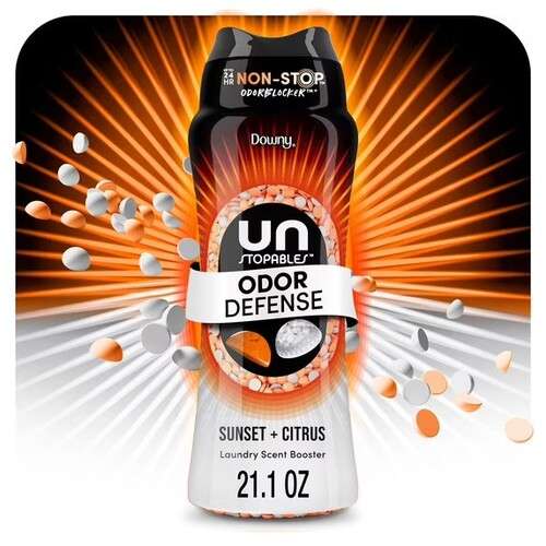 Downy Laundry Scent Beads Unstopables 21.01oz - Sunset and Citrus